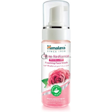 Himalaya Rózsa Ragyogás Micellás Habzó Arctisztító 150ml