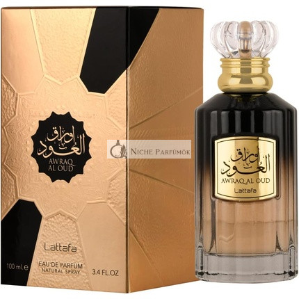 Új és Exkluzív Urooq Al Oud by Lattafa Unisex Eau de Parfum, 100 ml