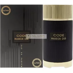 Khadlaj Code Marron Oud EDP Spray Unisex Parfüm, 100ml