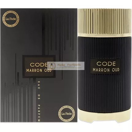 Khadlaj Code Marron Oud EDP Spray Unisex Parfüm, 100ml