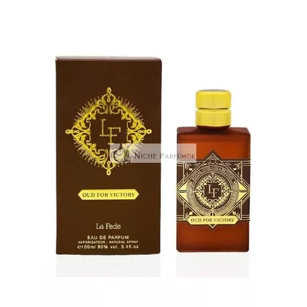 Khadlaj La Fede Oud for Victory Eau De Parfum Spray, 100ml