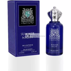   MILESTONE Parfums Royal Collection Sommernacht Unisex Langanhaltender Duft Eau de Parfum 100ml
