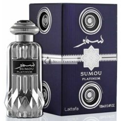 Lattafa Unisex Sumou Platinum Eau de Parfum Spray, 100ml
