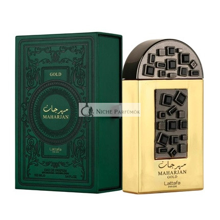Lattafa Pride Maharjan Gold Eau De Parfum Spray Férfiaknak, 100ml