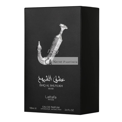 Ishq Al Shuyukh Silver Lattafa Pride Eau De Parfum, 100ml