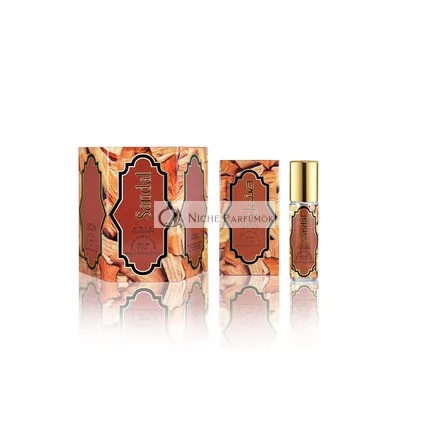 Nabeel Parfums Sandelholz Konzentriertes Roll-On-Öl Alkohol-Frei, 6ml - Packung mit 6