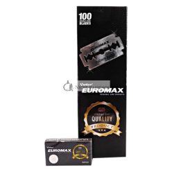   Euromax Platinum bevonatú japán acél dupla élű borotvapengék 100 penge