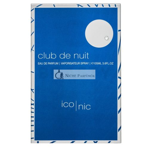 Armaf Club De Nuit Blue Iconic Eau de Parfum férfiaknak 105 ml