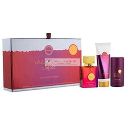 Armaf Club De Nuit Untold Geschenkset - Edp 105 ml, Körperlotion 100 ml, Deostick 75 g