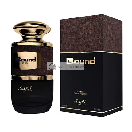 Sapil Bound for Men 100ml Férfi Parfüm, Fűszeres Fás, Hosszan Tartó