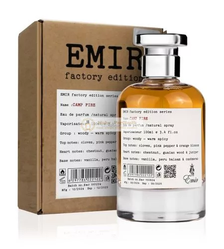 Camp Fire Emir Factory Edition Herren EDP Duftspray, 100ml