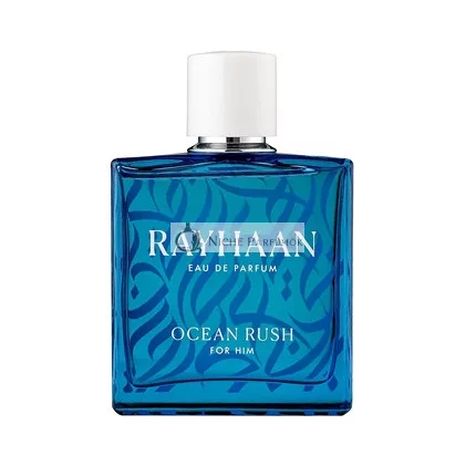 RAYHAAN Ocean Rush Eau de Parfum Spray für Herren, 100 ml
