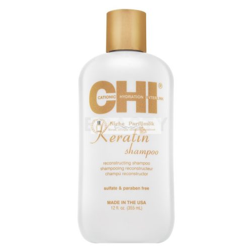 CHI Keratin Shampoo glättendes Shampoo für raues und widerspenstiges Haar 355 ml