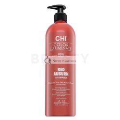   CHI Color Illuminate Red Auburn Shampoo aufhellendes Shampoo zur Auffrischung roter Farbtöne 739 ml