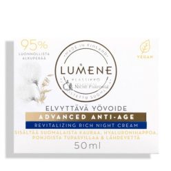   Lumene Lifting Éjszakai Krém, Anti-Aging Kezelés, Hidratáló, Revitalizáló Arcbőr