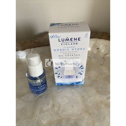 Lumene Nordic Hydra Feuchtigkeitsspendender Präbiotischer Öl-Cocktail 15ml BNIB