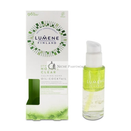 Lumene Nordic Clear Beruhigendes Hanfsamenöl Cocktail, 30 ml