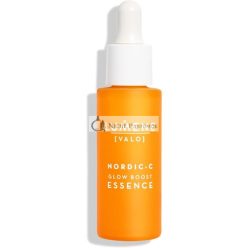   Lumene Nordic-C [VALO] Ragyogást Fokozó Esszencia, 30 ml, Vegán Arckrém Nyakra, C-vitamin Antioxidánsban Gazdag Vad Északi Málna Hialuronsavval