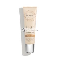   Lumene 16h Langzeit Blur Foundation SPF 15 mit arktischer Moltebeere 30ml 4 Warm Honey