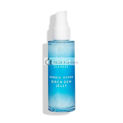 Lumene Nordic Hydra Birken Dew Jelly Dual Hydrating Serum Gesichtsfeuchtigkeitscreme mit Hyaluronsäure und Nordischem Birkenwasser, 50ml