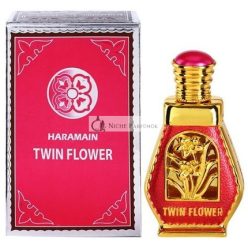  Twin Flower Alkoholmentes Arab Parfüm Olaj Férfiaknak és Nőknek – Al Haramain