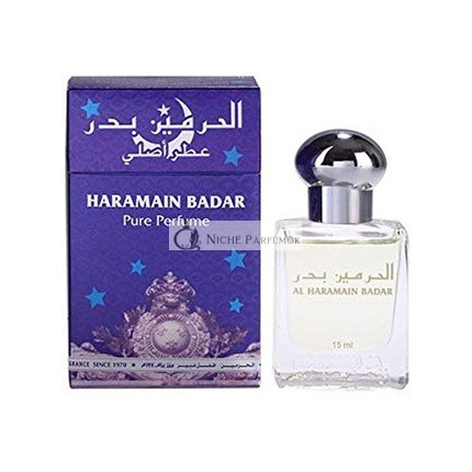 Badar Al Haramain Parfümöl Attar Itr Orientalisch Süß Fruchtig Rosig Vanille, 15ml