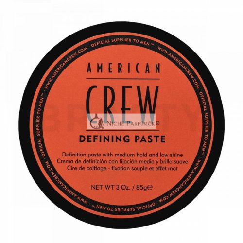 American Crew Defining Paste hajformázó paszta közepes fixálásért 85 ml