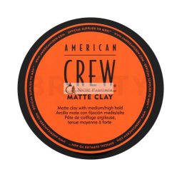   American Crew Matte Clay hajformázó agyag mattító hatásért 85 g
