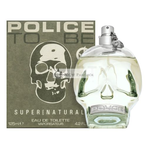 Police To Be Super Natural Eau de Toilette férfiaknak 125 ml
