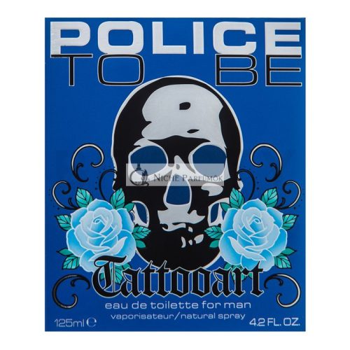 Police To Be Tattooart Eau de Toilette férfiaknak 125 ml