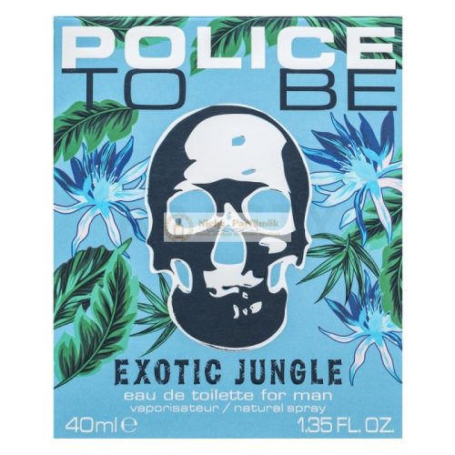 Police To Be Exotic Jungle Eau de Toilette férfiaknak 40 ml