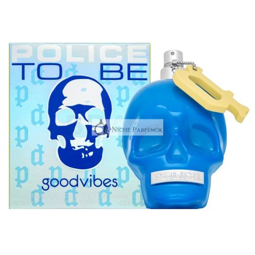 Police To Be Goodvibes Eau de Toilette férfiaknak 125 ml