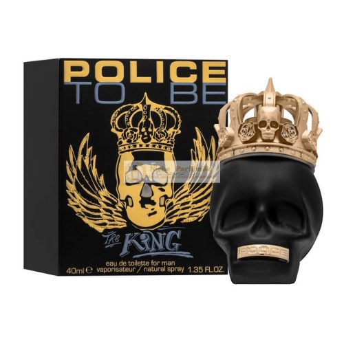 Police To Be The King Eau de Toilette férfiaknak 40 ml