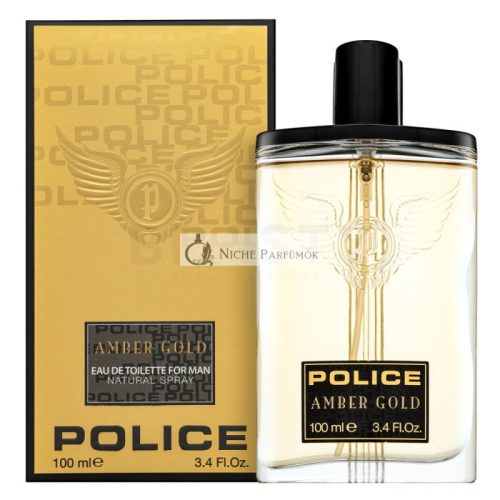 Police Amber Gold Eau de Toilette férfiaknak 100 ml