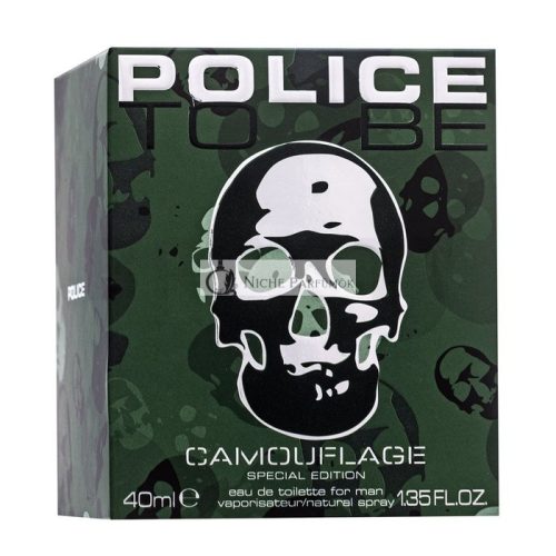 Police To Be Camouflage Eau de Toilette férfiaknak 40 ml