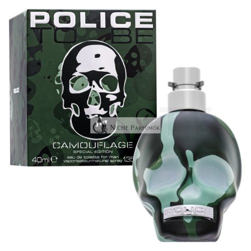 Police To Be Camouflage Eau de Toilette férfiaknak 40 ml
