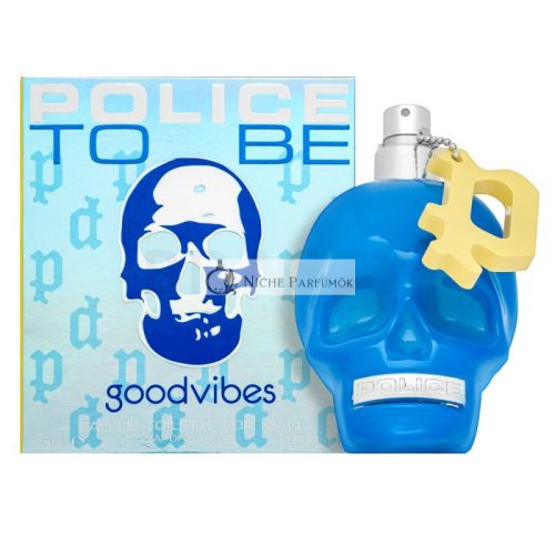 Police To Be Goodvibes Eau de Toilette férfiaknak 75 ml