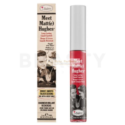 theBalm Meet Matt(e) Hughes Liquid Lipstick Devoted langanhaltender flüssiger Lippenstift mit mattierender Wirkung 7,4 ml