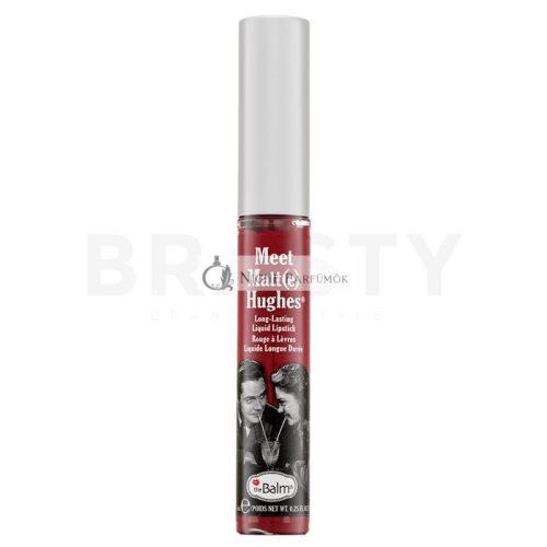 theBalm Meet Matt(e) Hughes Liquid Lipstick Dedicated hosszantartó folyékony rúzs mattító hatásért 7,4 ml