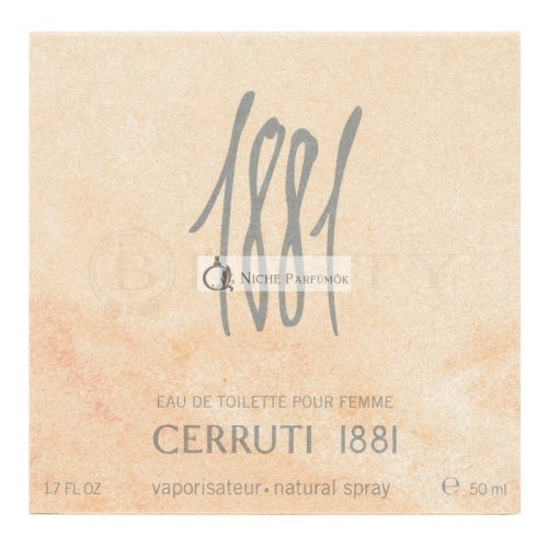 Cerruti 1881 pour Femme Eau de Toilette für Damen 50 ml