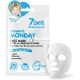 7DAYS Gesichtsmaske Schönheit festigend und hydratisierend mit Sheabutter, Arganöl, Hyaluronsäure und Kakaobohnen, 33g - Montag