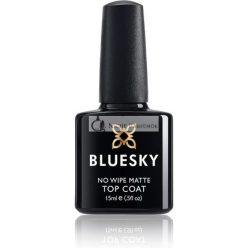 Bluesky Zselés Lakk Matt Fedőlakk Nagy Üveg, 15ml