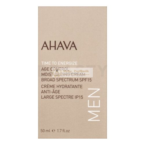 Ahava Time To Energize hidratáló krém Age Control Moisturizing Cream SPF 15 50 ml