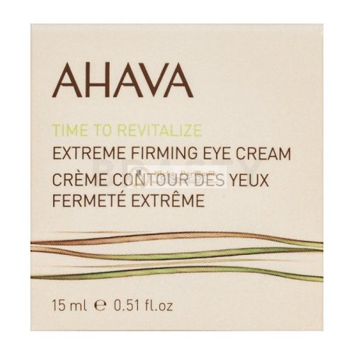 Ahava Time to Revitalize feszesítő krém Extreme Firming Eye Cream 15 ml