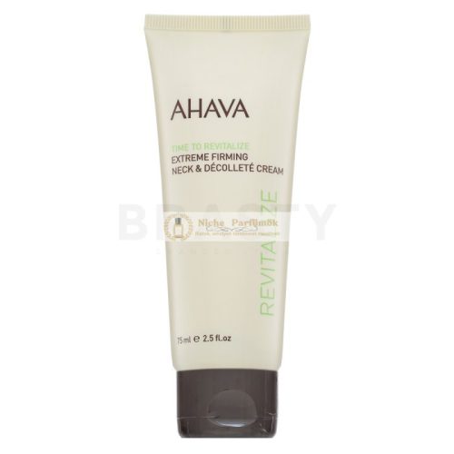 Ahava Time to Revitalize feszesítő krém Extreme Firming Neck & Decollete Cream 75 ml