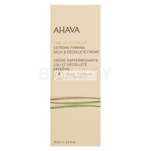 Ahava Time to Revitalize feszesítő krém Extreme Firming Neck & Decollete Cream 75 ml