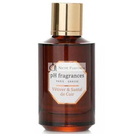 Ph Fragrances Vetiver & Sandalwood Leather Eau De Parfum Spray, 100ml