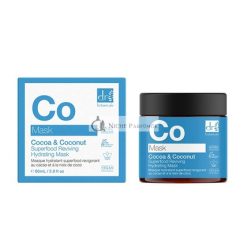   Dr Botanicals Kakaó és Kókusz Szuperélelmiszer Hidratáló Maszk 60 ml