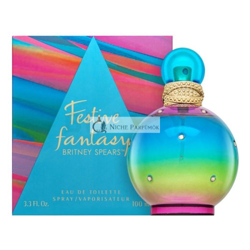 Britney Spears Festive Fantasy Eau de Toilette für Damen 100 ml