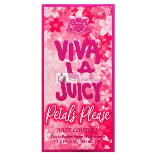 Juicy Couture Viva La Juicy Petals Please Eau de Parfum für Damen 100 ml